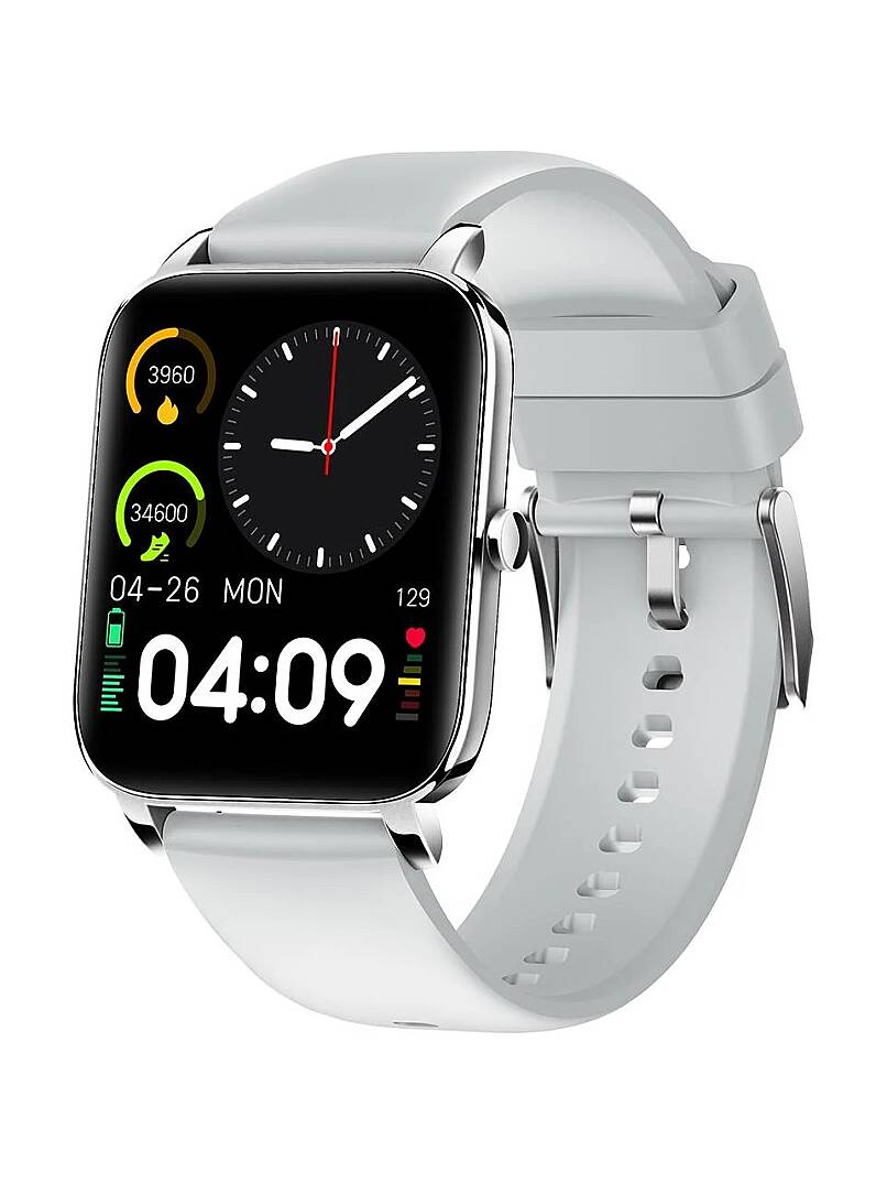 Soultech Soulfit SW002G Sesli Görüşme Destekli (Ios/android) Akıllı Saat Gümüş - 1