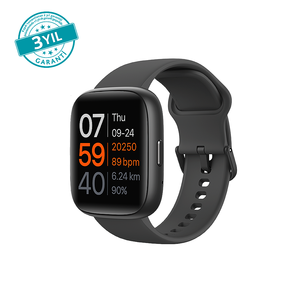Ttec Tempus 47 mm Dikdörtgen Kasa Akıllı Saat Siyah - 9