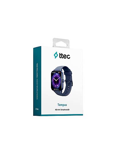 Ttec Tempus 46MM Tft Ekranlı Dikdörtgen Kasa Akıllı Saat